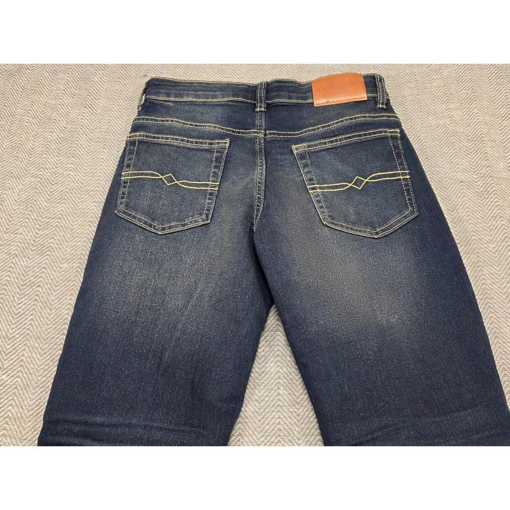 Lucky Brand Women Jeans Straight Droit Dark‎ Wash Size 12